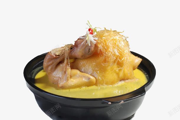 鸡包鱼翅png免抠素材_新图网 https://ixintu.com 汤菜 鱼翅 鱼翅羹 鸡 鸡肉