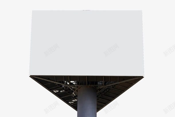 大型户外广告牌png免抠素材_新图网 https://ixintu.com LED广告牌 灯箱 白色