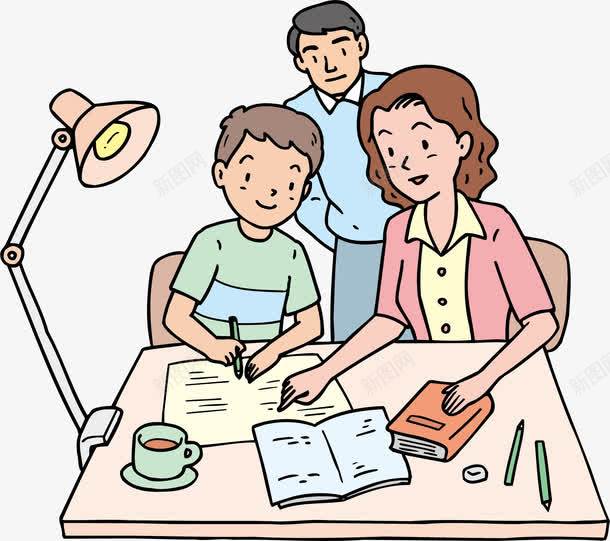 辅导作业元素png免抠素材_新图网 https://ixintu.com png 元素 卡通 学习 学前教育 补习