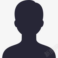 默认头像图标png_新图网 https://ixintu.com 单色 头像 标志