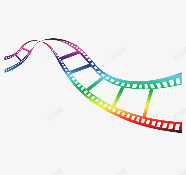 电影放映带png免抠素材_新图网 https://ixintu.com 宣传 放映 电影