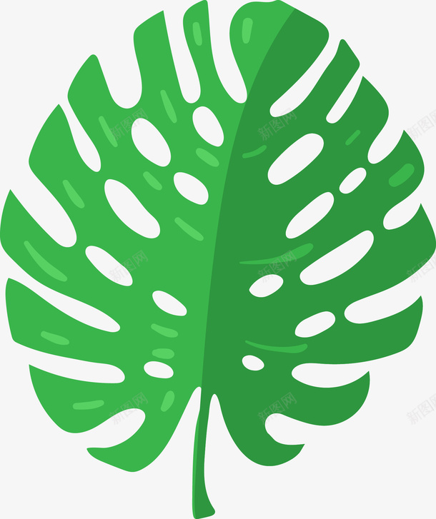 绿色棕榈叶png免抠素材_新图网 https://ixintu.com 夏天 异国情调 手绘 树叶 树木 棕榈叶 棕榈树 植物 热带 热带棕榈芭蕉叶 热带植物 环境 绘画 自然