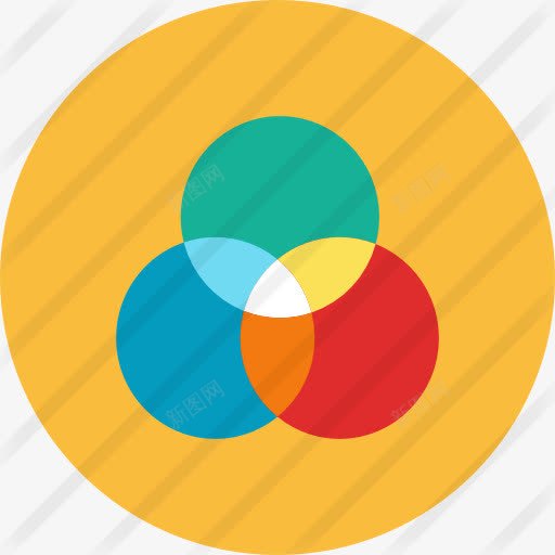 RGB图标png_新图网 https://ixintu.com RGB 打印产品 文件 杂 编辑工具 配色方案