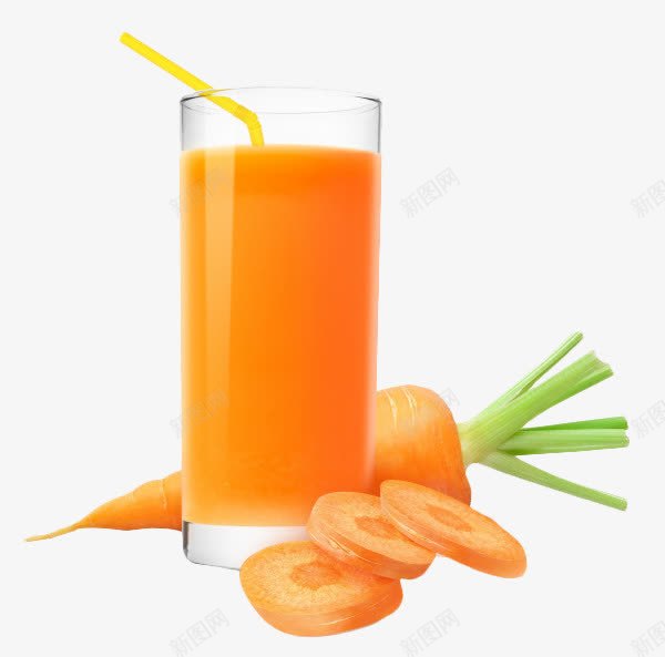 美味可口胡萝卜榨汁png免抠素材_新图网 https://ixintu.com 榨汁 美味可口 胡萝卜