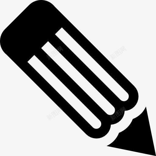 铅笔条纹在对角线位置指向右下图标png_新图网 https://ixintu.com 吧 对角条纹 工具和器具 界面 符号 编辑下来 铅笔