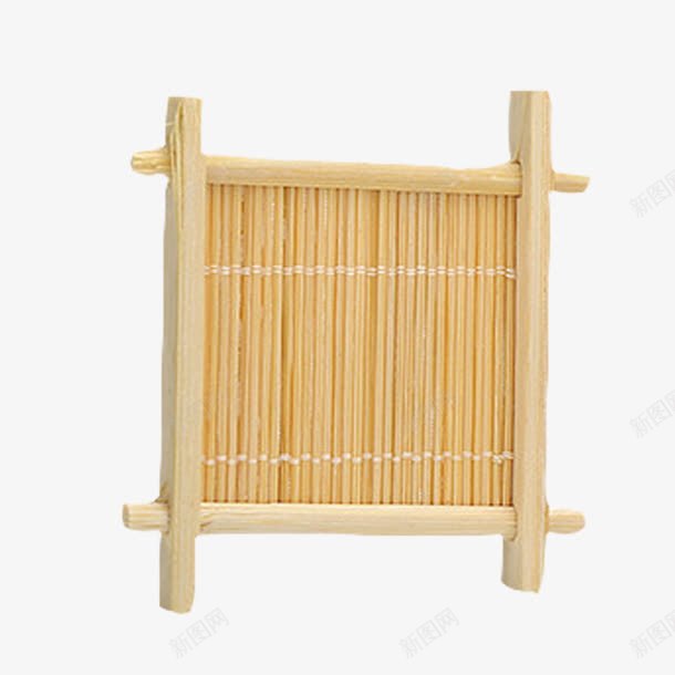 产品实物竹排杯托png免抠素材_新图网 https://ixintu.com 产品实物 小巧 新颖 杯托 特色 竹制品 竹排 精致 茶垫 茶托 茶道