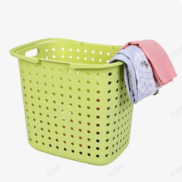 绿色脏衣篮洗衣篮脏衣服收纳筐png免抠素材_新图网 https://ixintu.com 收纳 收纳筐素材 洗衣 洗衣篮 绿色框 衣服收纳 衣服洗衣篮免扣素材