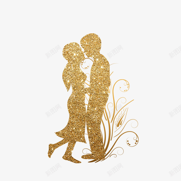 亲吻的男女png免抠素材_新图网 https://ixintu.com 一吻定情 亲吻 恋人 情侣 激情男女 热恋期 爱情 甜蜜 金色影子