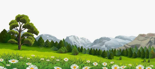 森林矢量图ai免抠素材_新图网 https://ixintu.com 旅游主题 森林 植被 绿色植物 花草 草原 草地 矢量图
