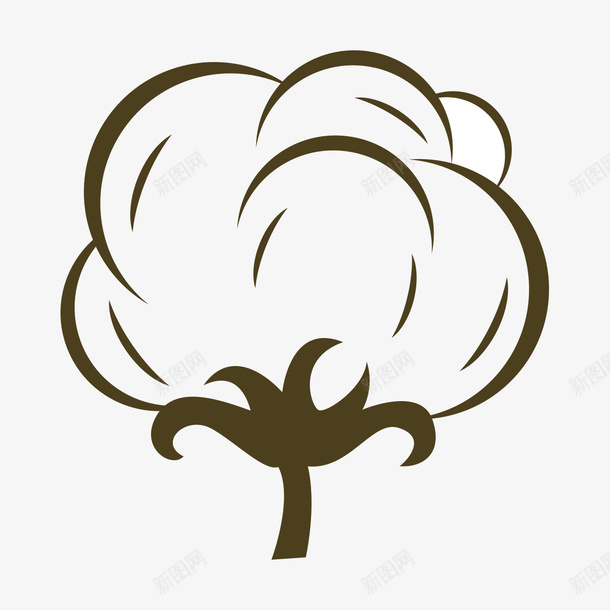 棉花花朵简笔画png免抠素材_新图网 https://ixintu.com 开花 手绘棉花花朵 果实 棉花 棉花果实 棉花花朵 棉花花朵简笔画 生物世界 白色花 花草