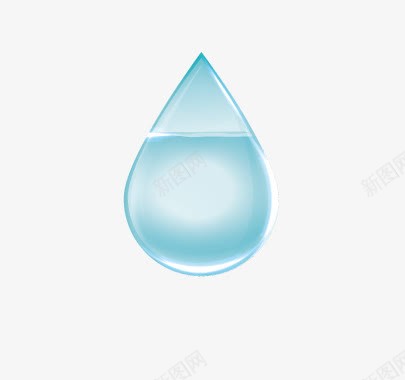 一滴水png免抠素材_新图网 https://ixintu.com 一滴水 水资源 清澈 珍惜水资源