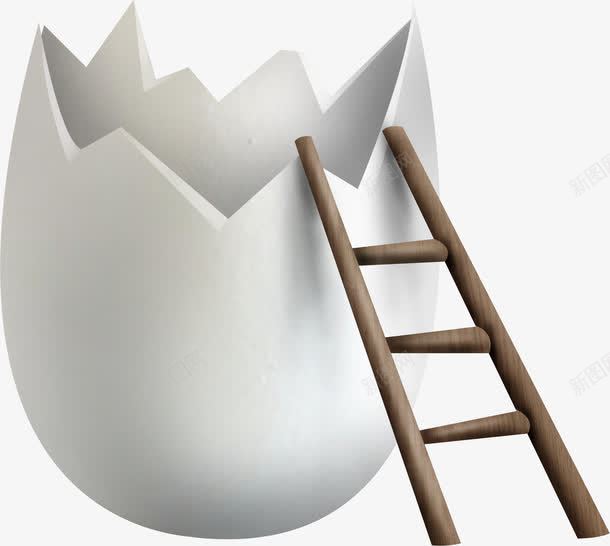 蛋搭桥png免抠素材_新图网 https://ixintu.com PGN 动物 卡通素材 可爱 彩蛋 梯子 蛋壳 装饰品 高清 鸟 鸭子