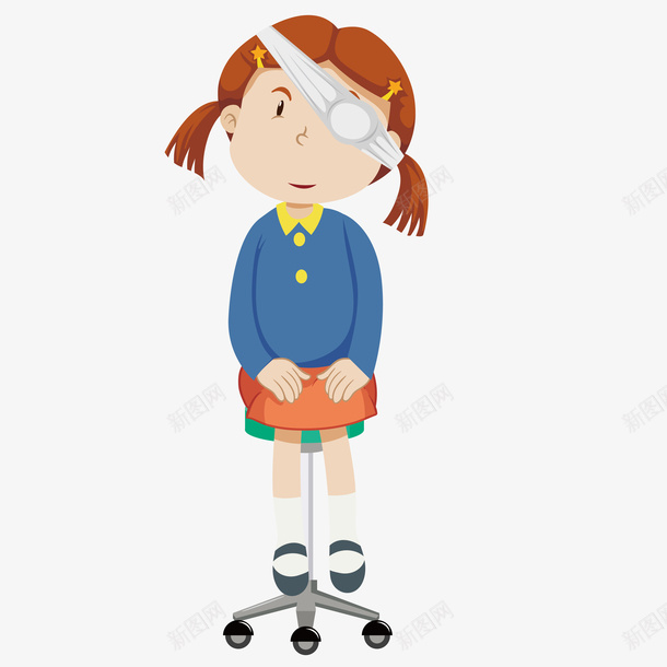 遭意外事故受伤的小孩子矢量图ai免抠素材_新图网 https://ixintu.com 不舒服 儿童 卡通 受伤女孩 安全 矢量图 科普知识 脸色差 遭意外事故受伤的小孩子免扣矢量图免费下载