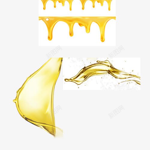 蜂蜜精油png免抠素材_新图网 https://ixintu.com 油 液体 精油 蜂蜜