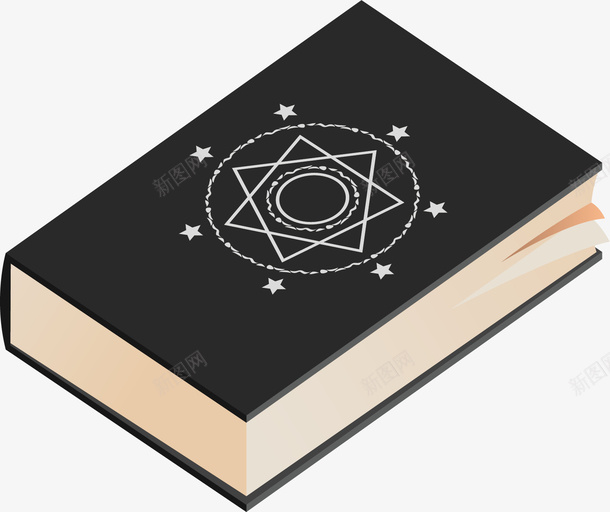 万圣节黑暗魔法书矢量图ai免抠素材_新图网 https://ixintu.com 万圣节 万圣节魔法书 手绘魔法书 矢量png 矢量图 魔法 魔法书 黑暗魔法