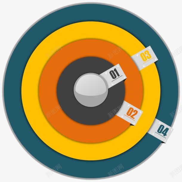 目标靶子png免抠素材_新图网 https://ixintu.com 圆形标靶 射击 形状 方向 标靶 瞄准