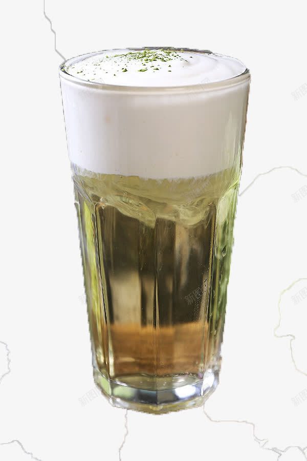 芝士奶盖海盐绿茶png免抠素材_新图网 https://ixintu.com 奶盖 绿茶 薄荷 饮料