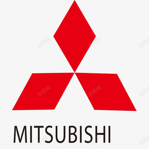 三菱汽车标志图标png_新图网 https://ixintu.com logo 三菱 标志 汽车 矢量素材 红色