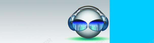 科技互联网DJ大气banner背景jpg设计背景_新图网 https://ixintu.com DJ KTV 科幻 简约 音乐 麦克风