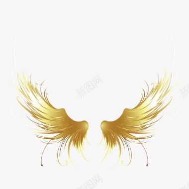 游戏金色翅膀图标图标