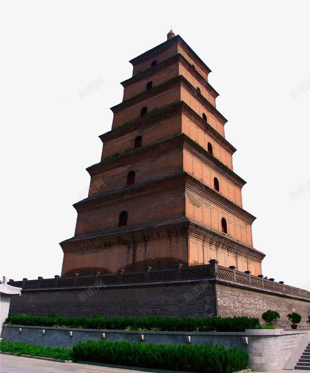 大雁塔png免抠素材_新图网 https://ixintu.com 大雁塔 旅游景区 著名景点 西安大雁塔