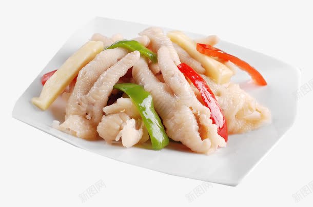 双椒凤爪泡椒凤爪png免抠素材_新图网 https://ixintu.com 凤爪 山椒凤爪 泡椒 红椒 辣椒 青椒 鸡脚