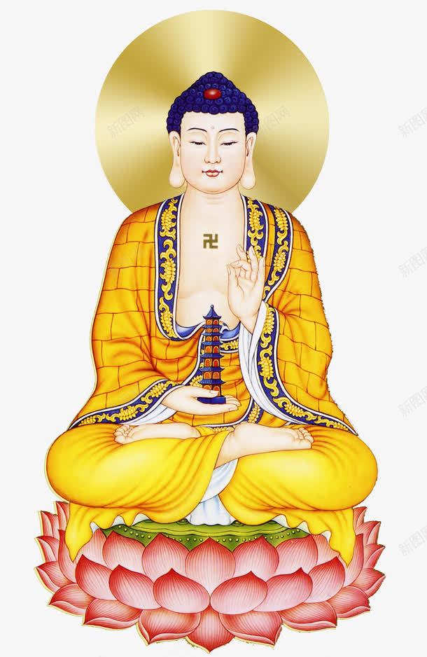 佛光普照psd免抠素材_新图网 https://ixintu.com PSD格式素材 佛光 佛教 光线 免费PNG 大佛 金色