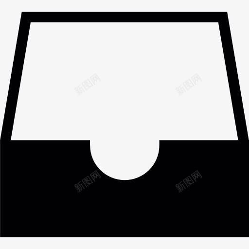 空邮箱图标png_新图网 https://ixintu.com 托盘 抽屉 收件箱 电子邮件 界面 邮件 集装箱
