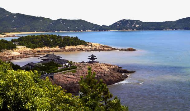 普陀山风景名胜区png免抠素材_新图网 https://ixintu.com 佛教圣地 国家5A级旅游风景区 浙江旅游风景 舟山群岛 观音道场 风景名胜