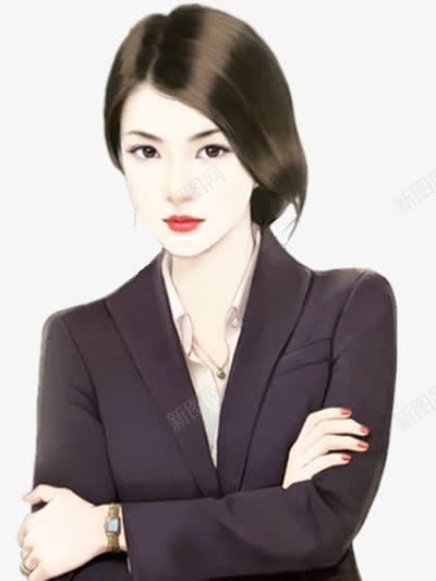 职场女性白领女神png免抠素材_新图网 https://ixintu.com 女性 女神 白领