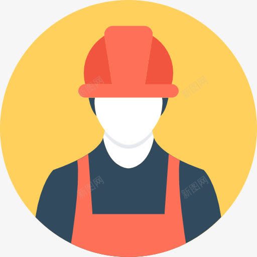 工人图标png_新图网 https://ixintu.com 上班族 人 人头像 工人 建筑行业和职位 用户的工作 职业 行业