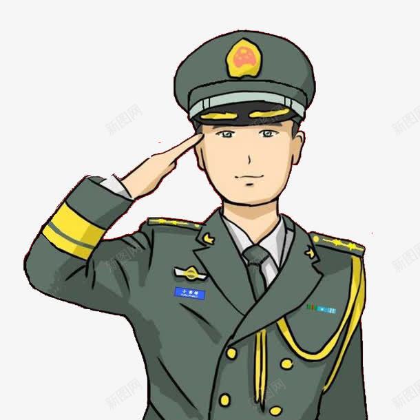 对首长敬礼png免抠素材_新图网 https://ixintu.com 儿童 军人敬礼 卡通 娉曞埗 敬礼手势 法制 璀療 立正敬礼 警察 鍎跨 鍗