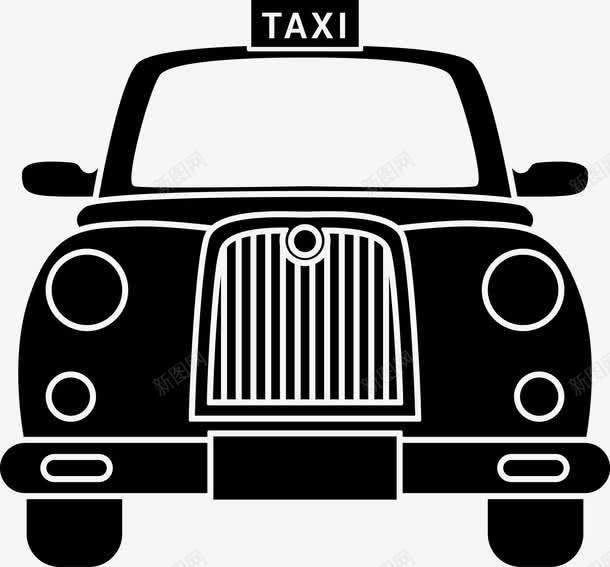 汽车剪影png免抠素材_新图网 https://ixintu.com 剪影 小车 汽车 的士 矫车