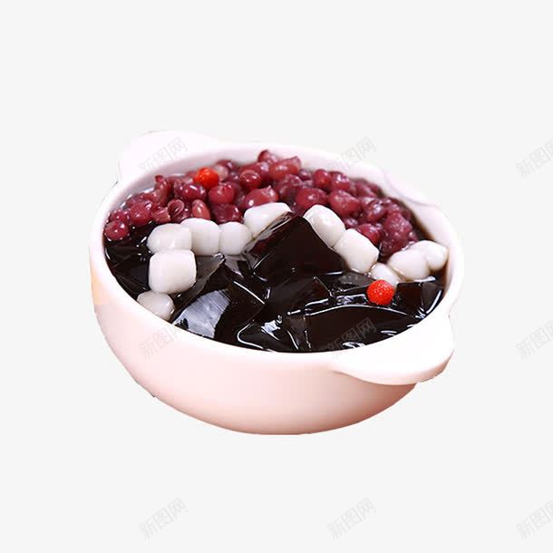 产品实物黄豆健康黑凉粉png免抠素材_新图网 https://ixintu.com 产品实物 休闲小吃 健康 入口爽滑 凉粉 烧仙草 色泽剔透 营养 餐饮 黑凉粉 龟苓膏粉