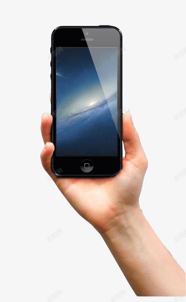 手拿苹果手机png免抠素材_新图网 https://ixintu.com 图片 手拿苹果手机 手指 手机 苹果手机