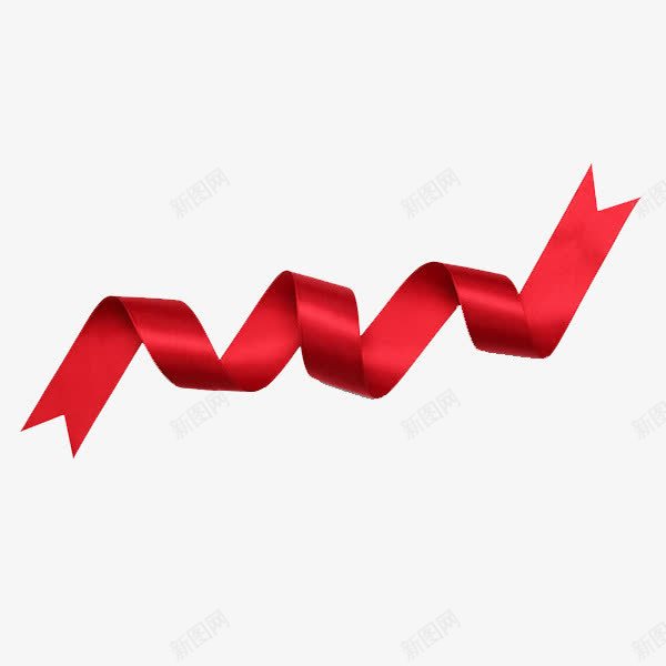 红带子png免抠素材_新图网 https://ixintu.com 中国红漂浮丝带 带子 漂浮丝带png 红色 红色丝带设计 装饰 装饰丝带