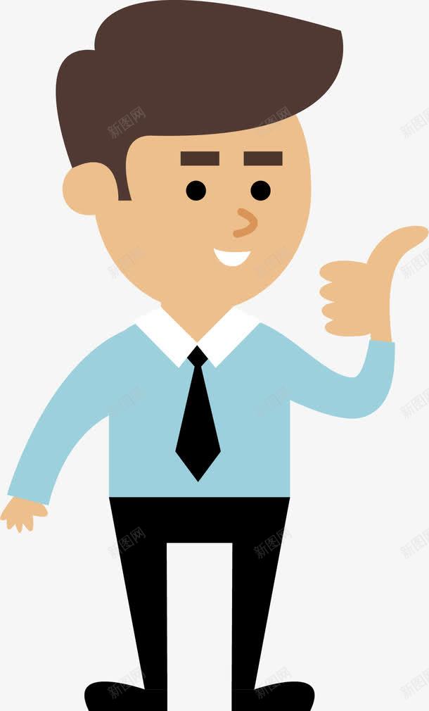 称赞竖大拇指png免抠素材_新图网 https://ixintu.com 卡通人物 好评 棒的手势 点赞 称赞 竖大拇指 认同