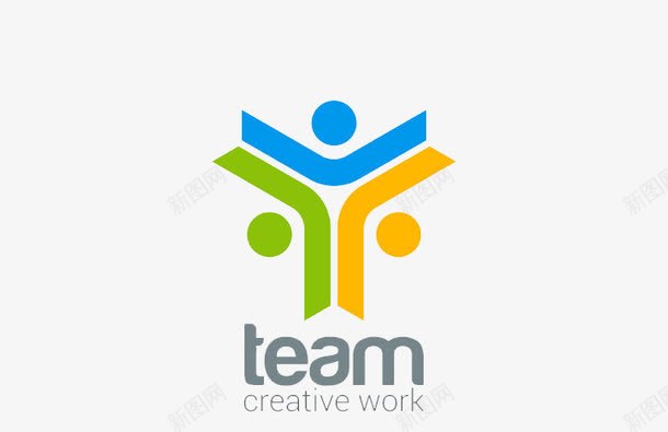 团结的商业LOGO图标png_新图网 https://ixintu.com LOGO 商业模式 商务 工作 高清免扣素材