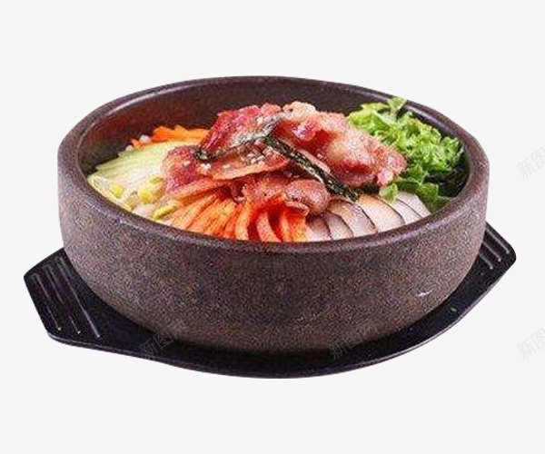 石锅里的美食泡菜培根拌饭png免抠素材_新图网 https://ixintu.com 家常美食 泡菜培根拌饭 泡菜拌饭 石锅里的美食 美食 食物 餐饮 饭店