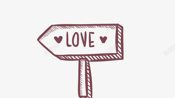 红色love指路标矢量图eps免抠素材_新图网 https://ixintu.com love 指路标 矢量指路标 红色路标 矢量图