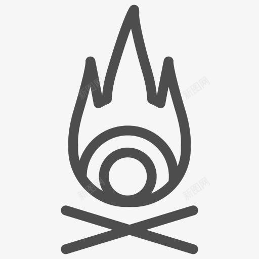 篝火火热旅程光旅行木材旅行图标png_新图网 https://ixintu.com Bonfire fire hot journey light travelling wood 光 旅程 旅行 木材 火 热 篝火