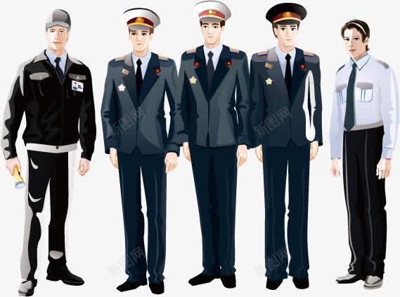 警察保安图png免抠素材_新图网 https://ixintu.com 人物 保安 公安 警察
