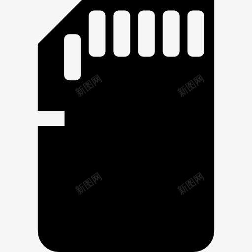 大的SD卡图标png_新图网 https://ixintu.com 卡 存储设备 存储驱动器 技术 数据存储 文件存储