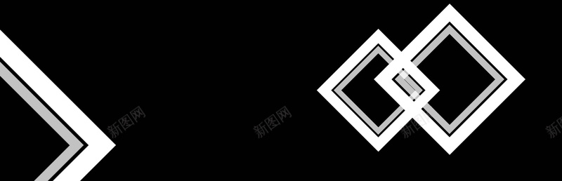 黑白极简商务背景jpg设计背景_新图网 https://ixintu.com 几何 商务 极简 海报banner 科幻 科技 黑白