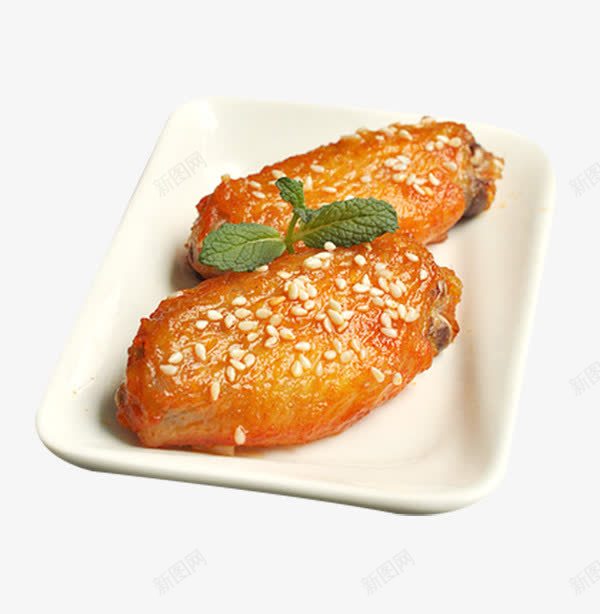 香酥鸡翅膀png免抠素材_新图网 https://ixintu.com 一对鸡翅 烤好的鸡翅 美味烤翅 腌制烤翅 韩国烤肉