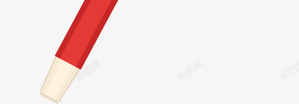 学习用品红色水笔png免抠素材_新图网 https://ixintu.com 上学 学习用品 开学季 教育 红色水笔 红色铅笔