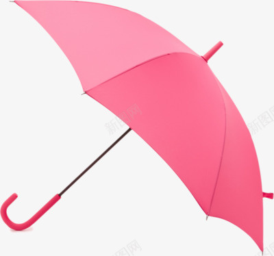 粉色的雨伞png免抠素材_新图网 https://ixintu.com 一把 伞把 卡通 手绘 简图 粉色的 雨伞 雨具