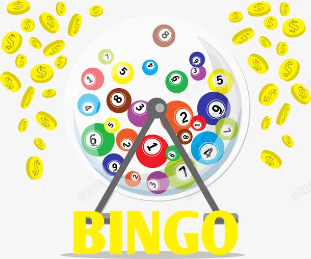手绘摇奖png免抠素材_新图网 https://ixintu.com 彩票 手绘 摇号 摇奖 竞彩
