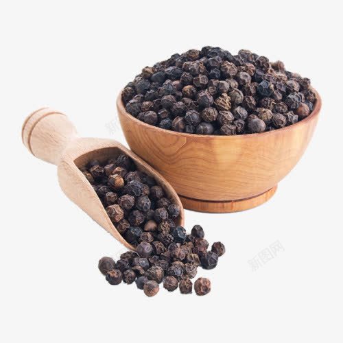 干黑胡椒png免抠素材_新图网 https://ixintu.com 免抠 晒干 未研磨 烹饪食材 辛辣调味料 黑胡椒