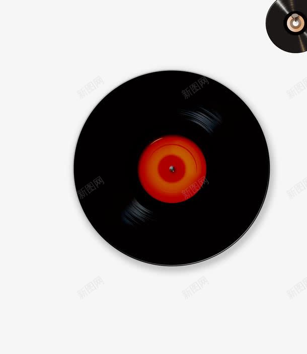 黑色唱片碟片png免抠素材_新图网 https://ixintu.com DJ 碟片 音乐 黑色唱片